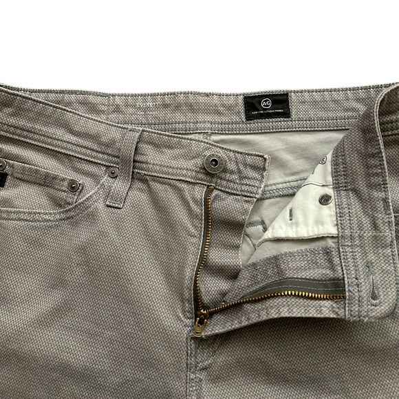 Adriano Goldschmied AG Pants Mens 30x32 Everett Slim Straight Stretch Gray - Picture 3 of 6